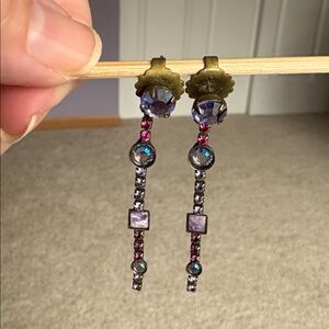 Vintage Sorrelli Dangle Pierced  Earrings